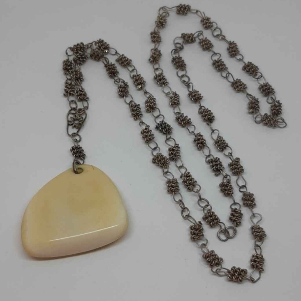 Mammoth Ivory Blank for Scrimshaw Carving Necklace